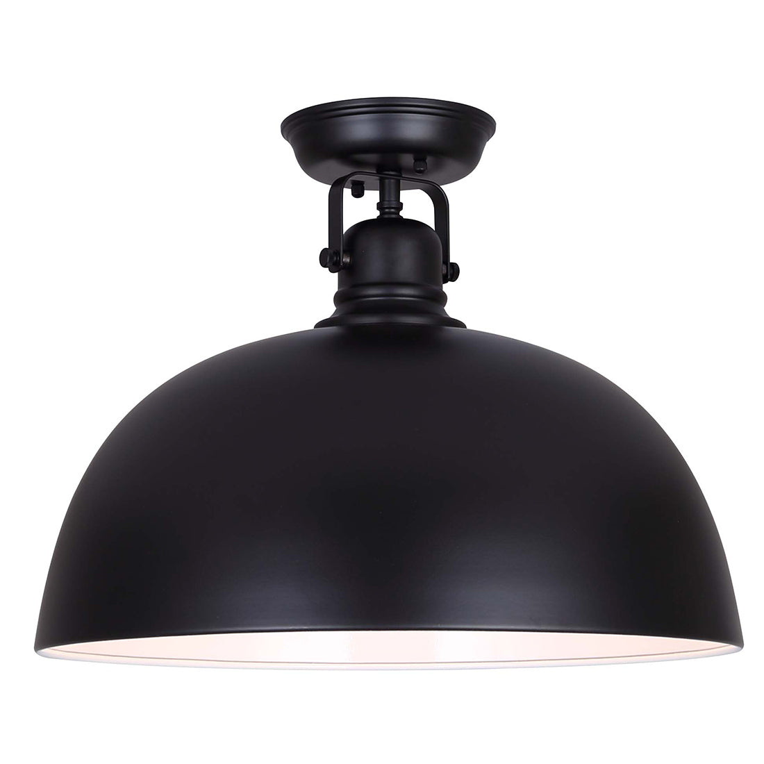 POLO, IFM622A16BK, MBK Color, 1 Lt Flush Mount