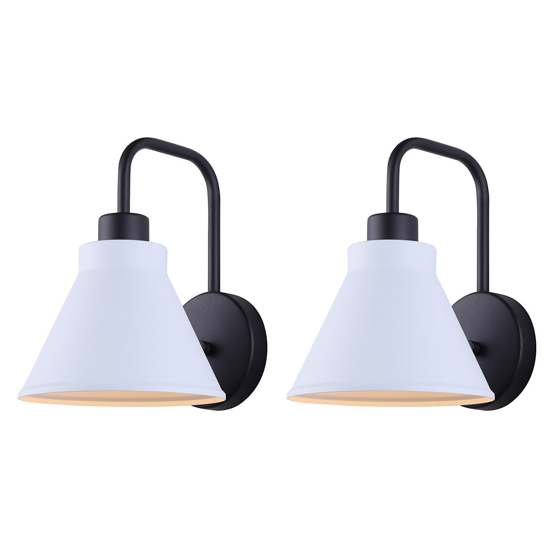 PENN, IOL699TBWH BK (sand) + White (Sand) Color, 1 Lt Outdoor Down Light