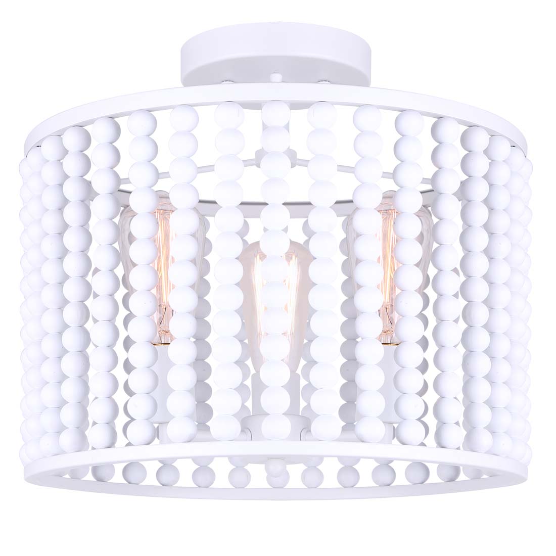 Posy 3 Light Semi Flush