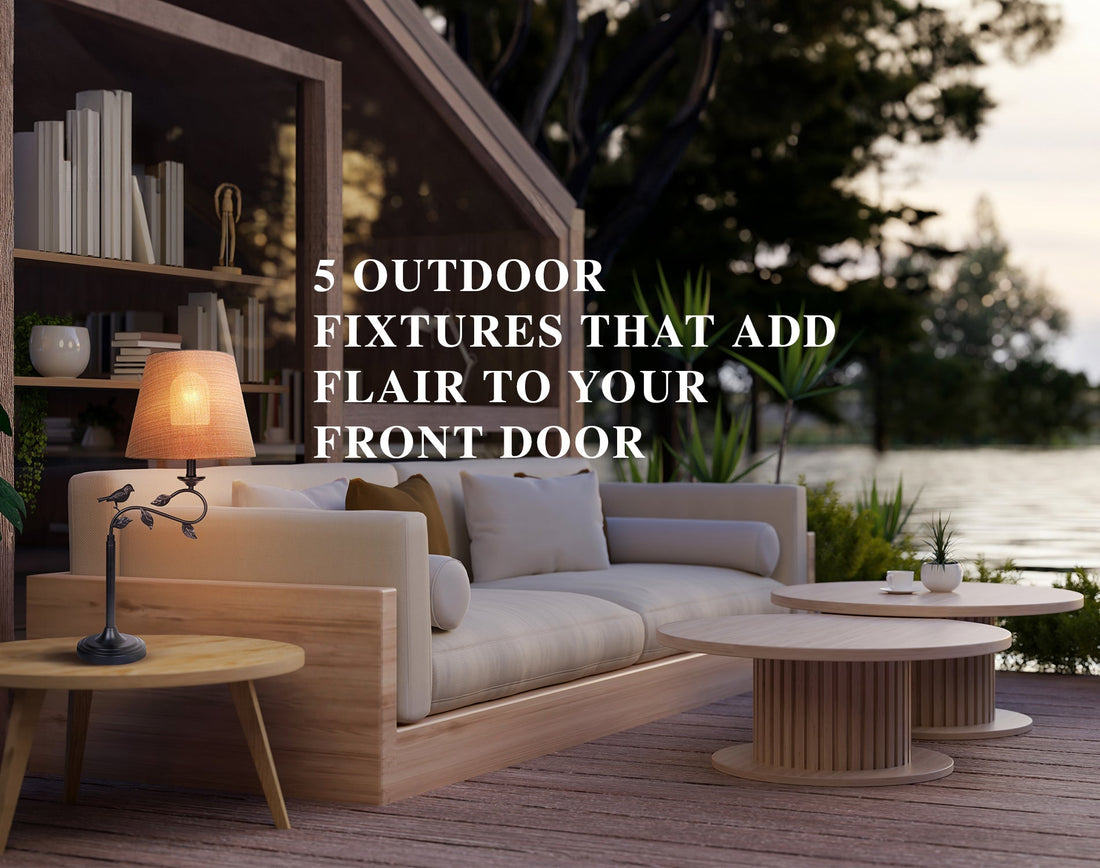 5 Outdoor Fixtures That Add Flair To Your Front Door