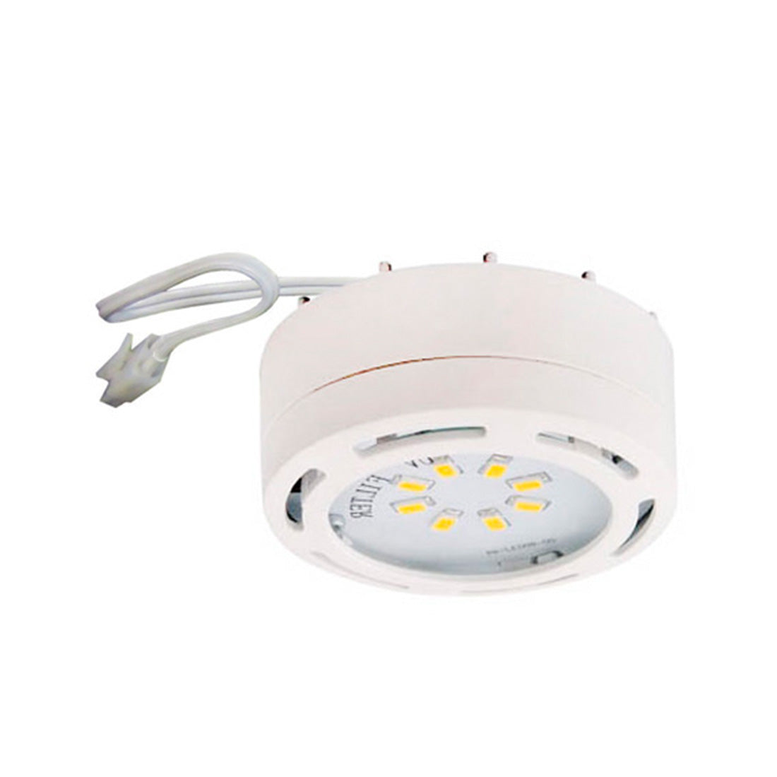 3580 LED-PLW-C, Undercabinet,120v Linkable LED Puck Light, White