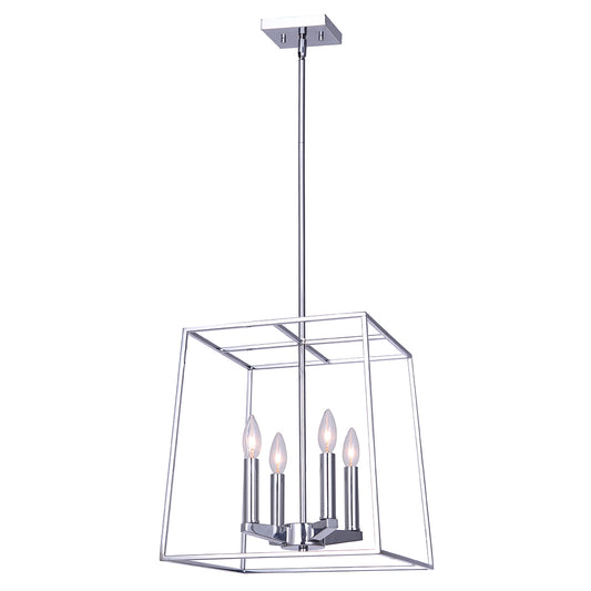 COCO, 123012, 4 Lt 14inch Rod Chandelier