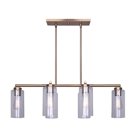 JETT, Spec. 123006, GD Color, 6 Lt Rod Chandelier