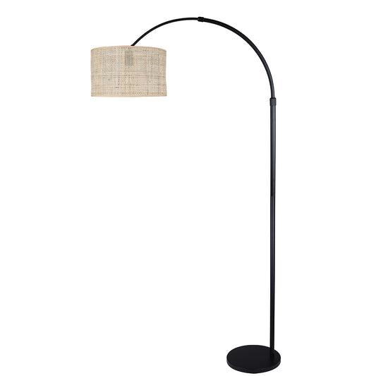 MERRITT, IFL2136B82BK, MBK Color, 1 Lt Floor Lamp