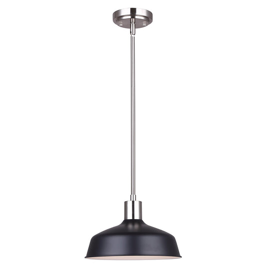 BELLO, IPL1055A01BKN, BN + MBK Color, 1 Lt Rod Pendant