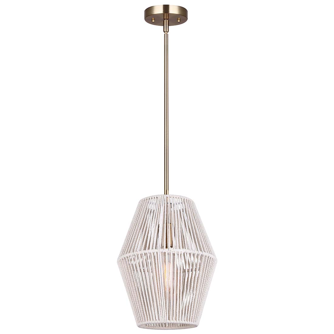 WILLOW, IPL1120A01GD, 1 Lt Rod Pendant