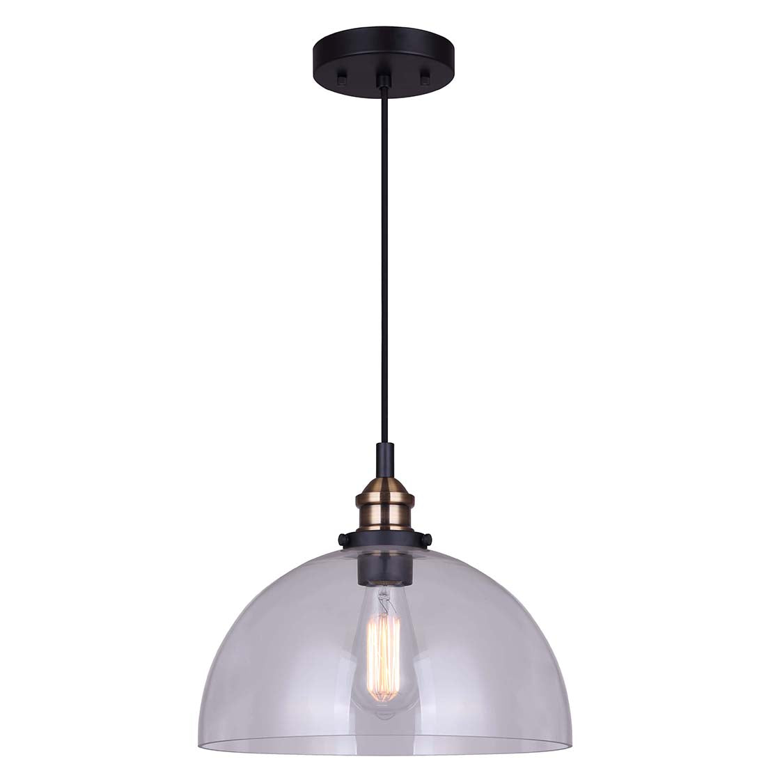 THEA, IPL674B01BKG, MBK + GD Color, 1 Lt Cord Pendant)