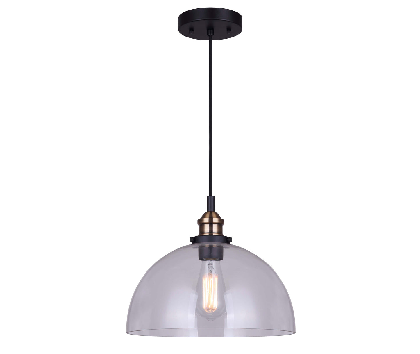 THEA, IPL674B01BKG, MBK + GD Color, 1 Lt Cord Pendant)