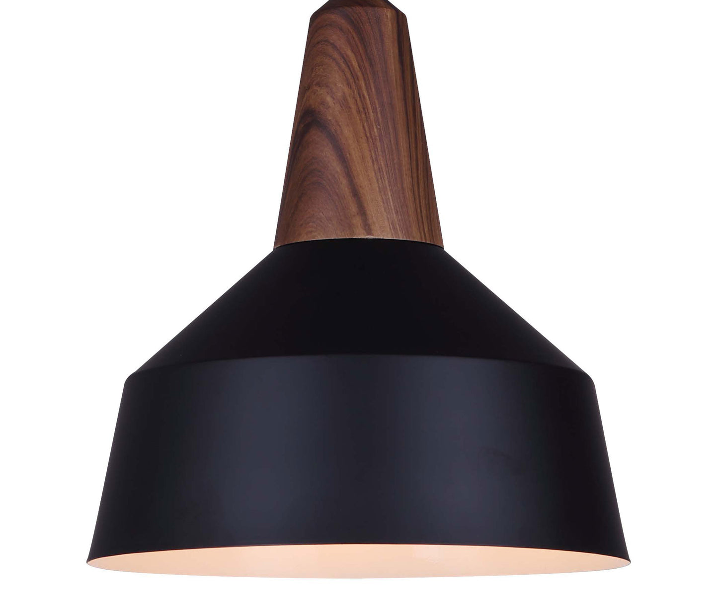 SOREN, IPL694B01BKW, Matte black and faux wood