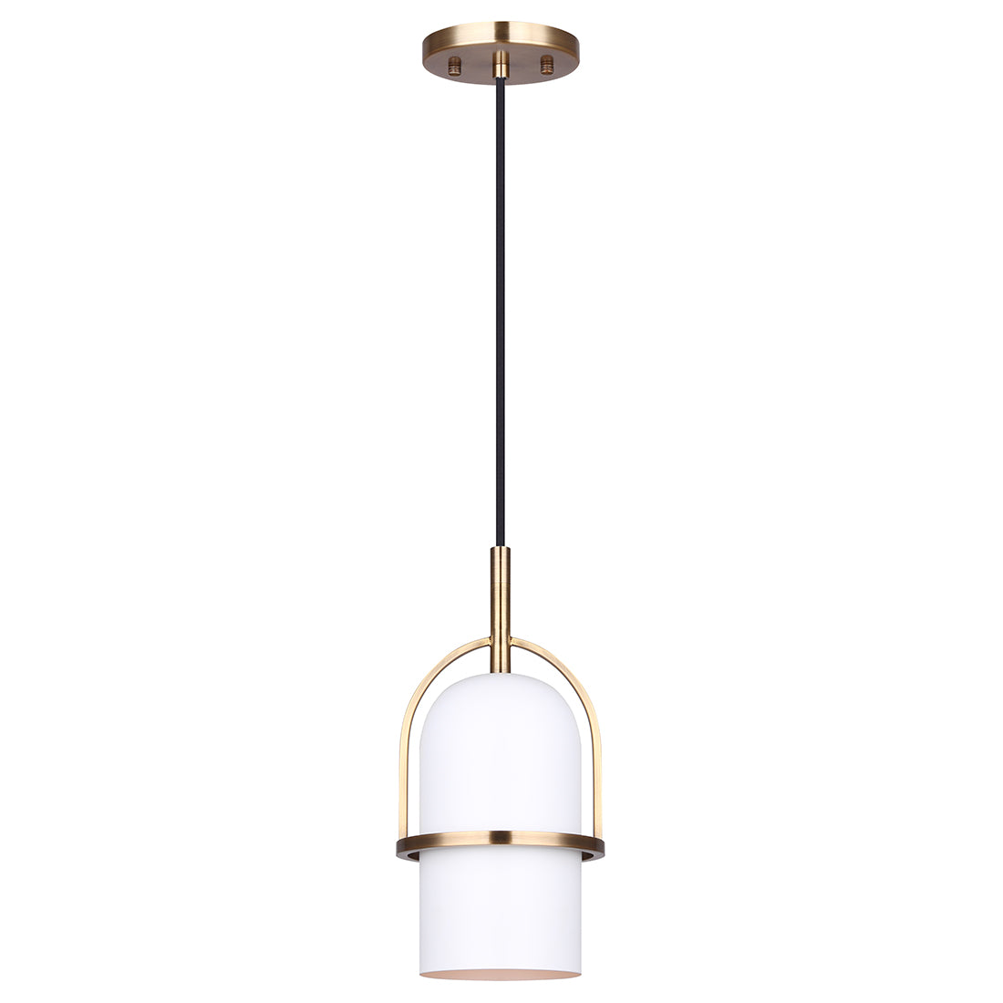 ISLA, IPL777B01GDW,  GD + MWH Color, 1 Lt Cord Pendant