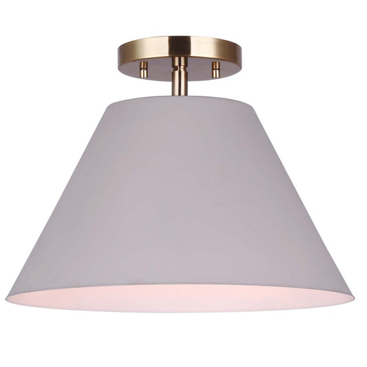 Talia 1 Light Semi Flush