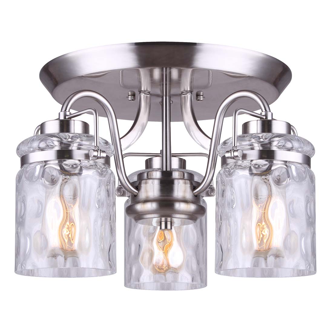 Arden 3 Light Semi Flush