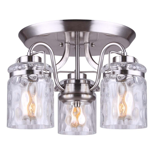 Arden 3 Light Semi Flush