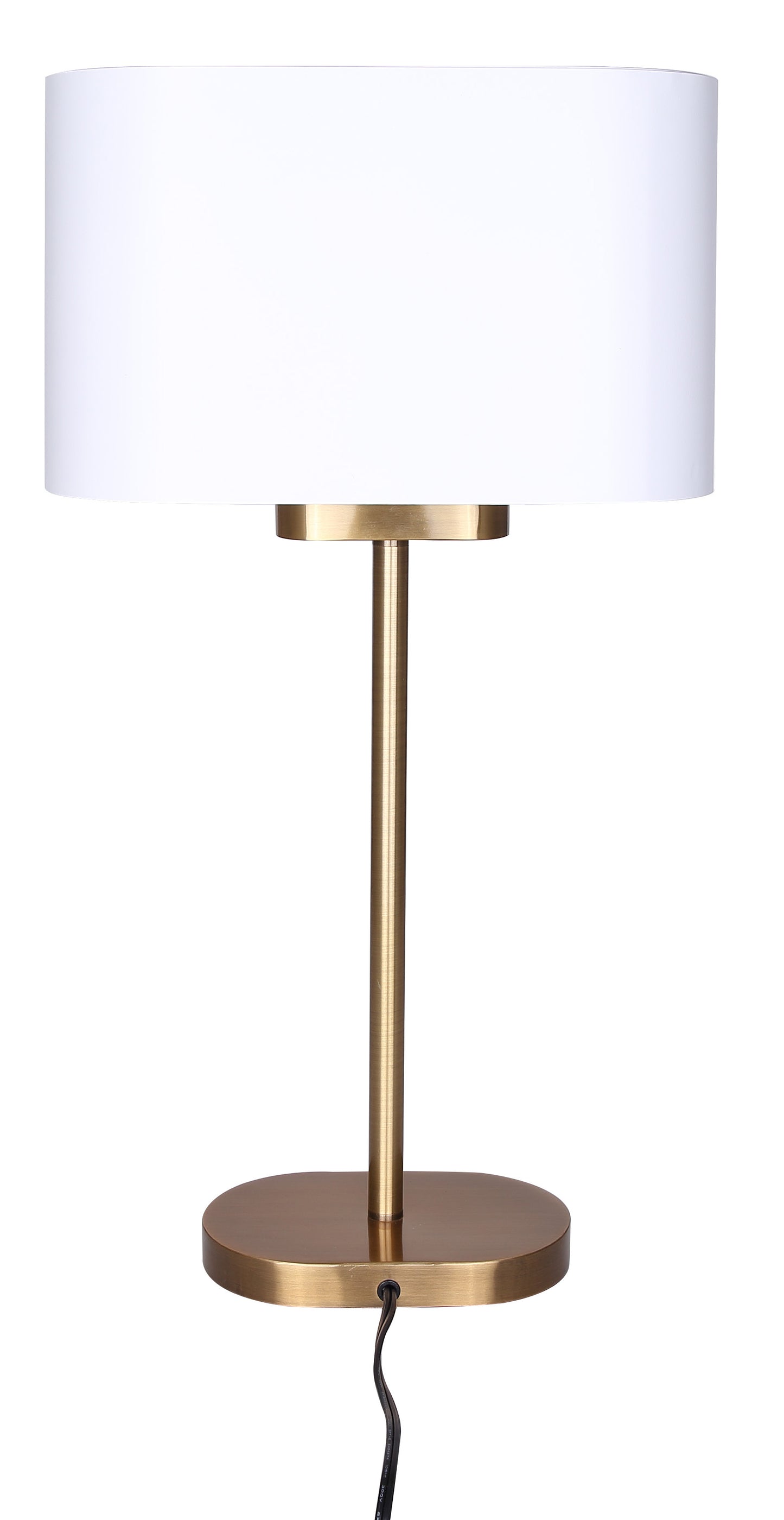 KOV, ITL2132B24GDW, GD + MWH Color, 1 Lt Table Lamp