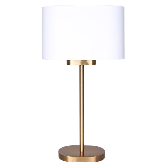 KOV, ITL2132B24GDW, GD + MWH Color, 1 Lt Table Lamp