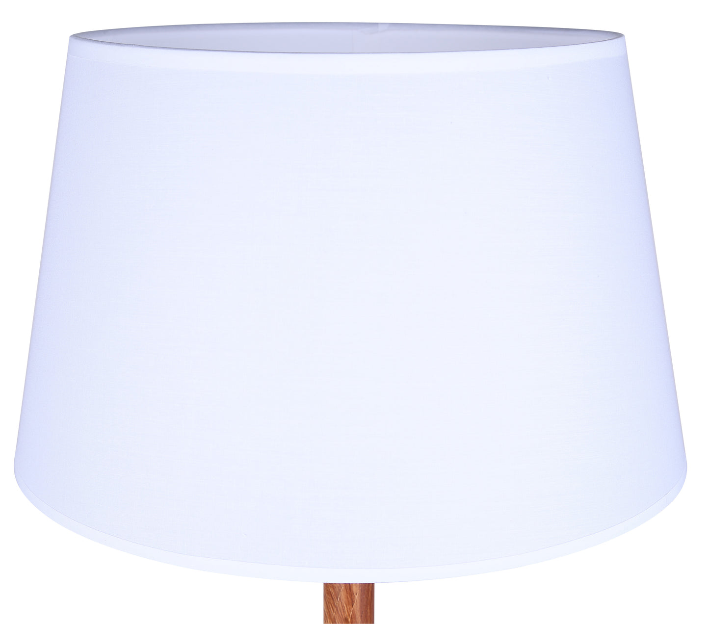 MALY, ITL2137B26BNW, BN + Faux Wood Color, 1 Lt Table Lamp