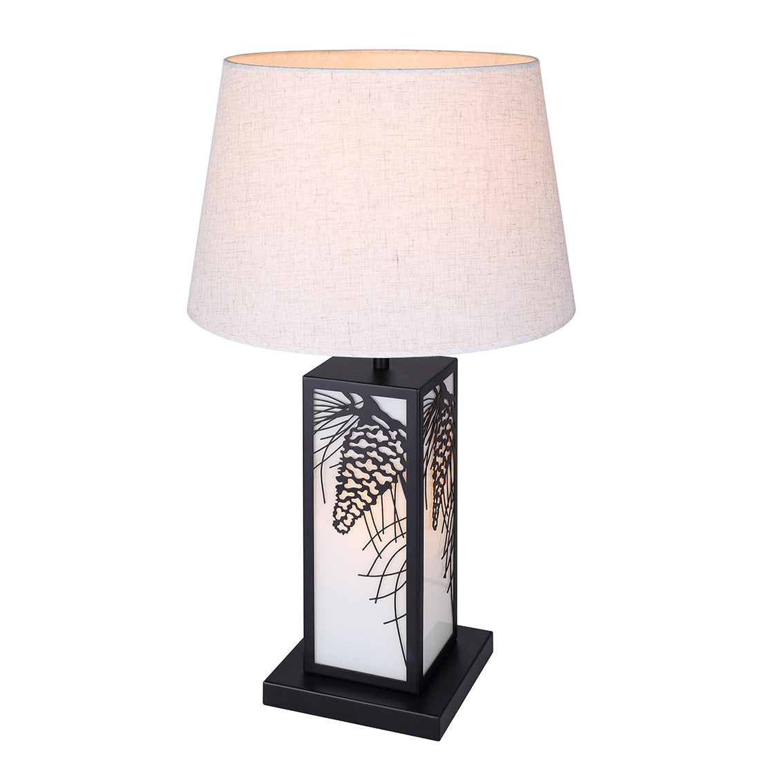 COY, ITL2138B26BK, MBK Color, 2 Lt Table Lamp