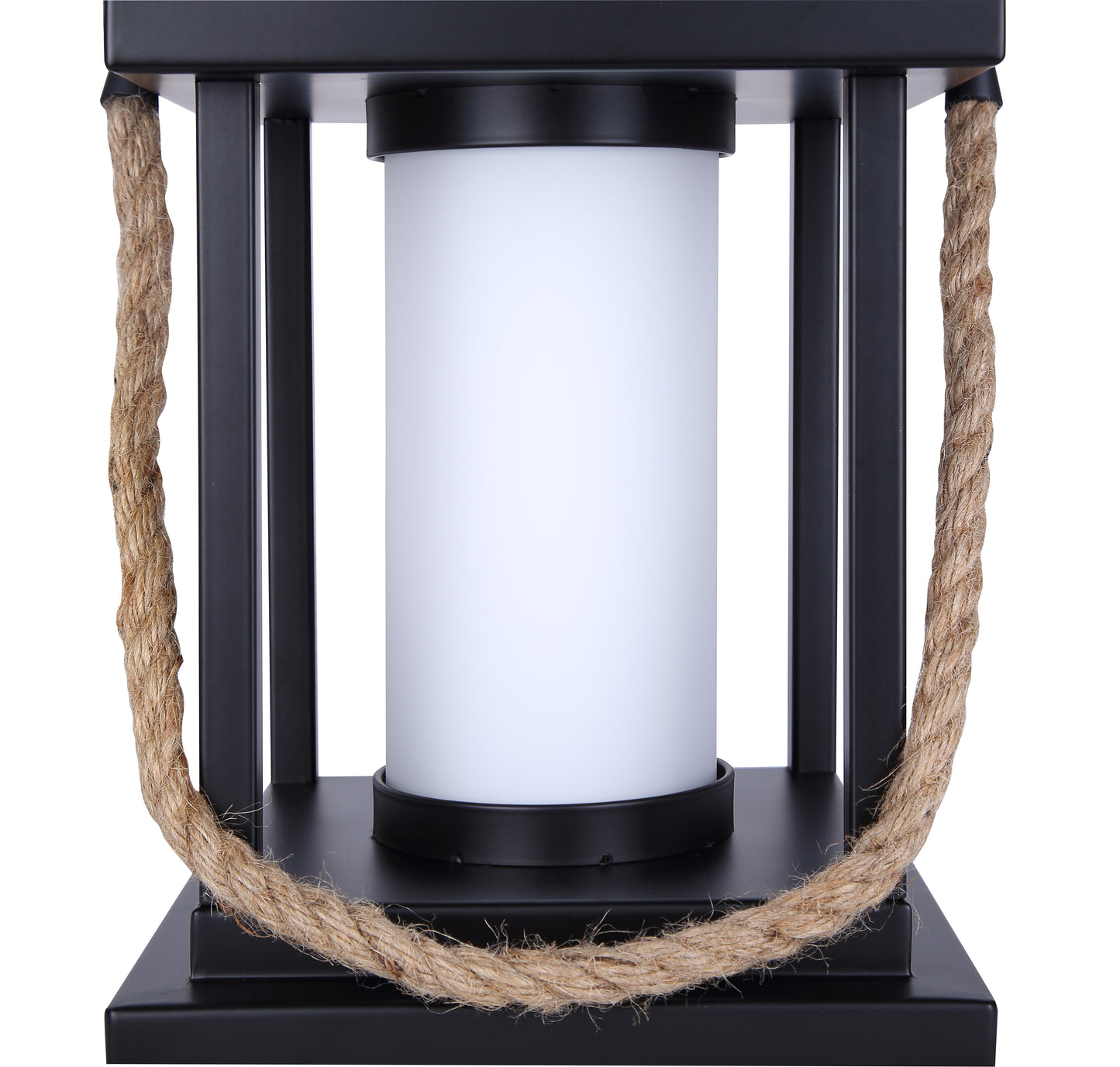 KYLER, ITL2142B13BKR, MBK + Rope Color, 1 Lt Table Lamp