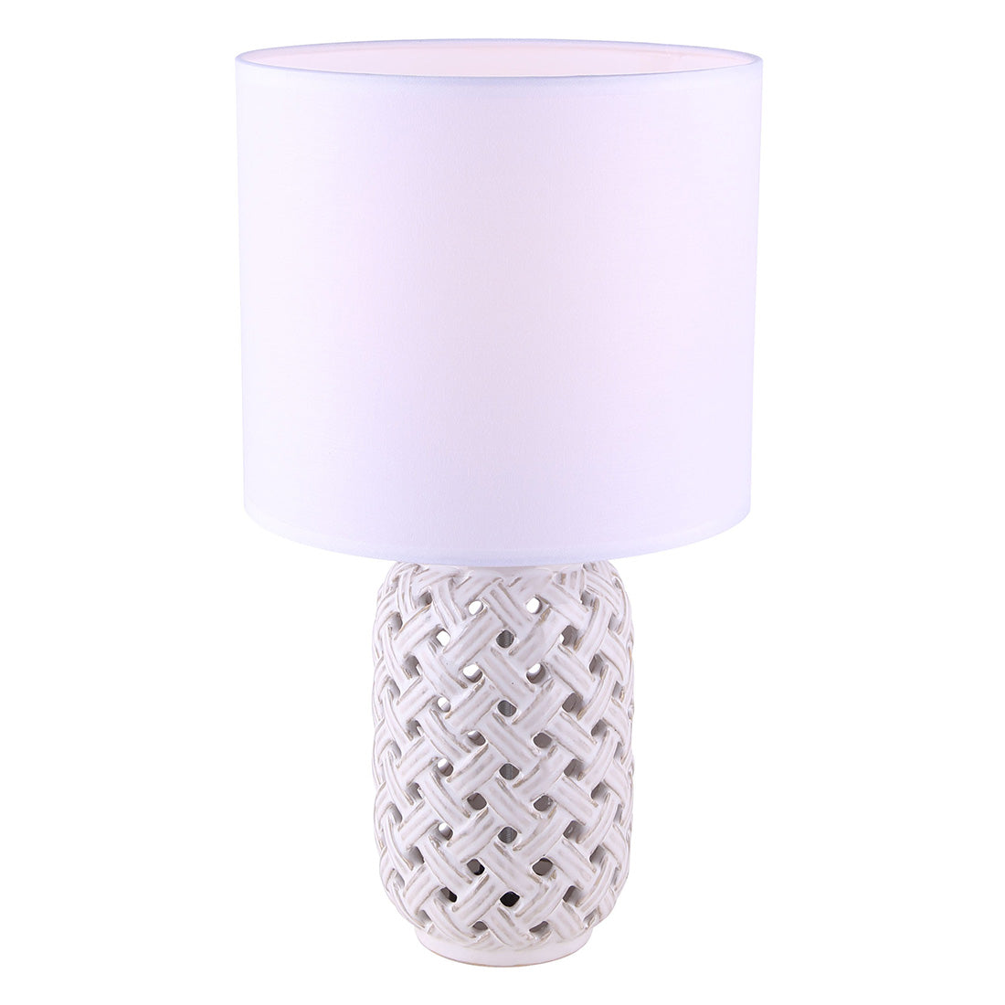 LUANA, Spec. 123028, WH Color, 1 Lt Table Lamp