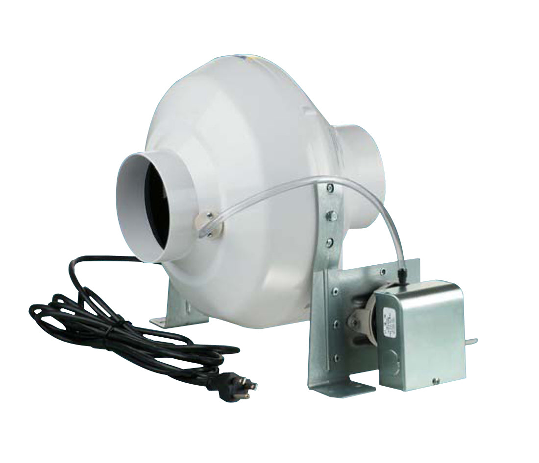 VK PS Series 5" Duct Inline Dryer Booster Fan -  235CFM, SINGLE SPEED